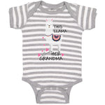 Baby Clothes This Llama Loves Her Grandma Domestic Animal Baby Bodysuits Cotton