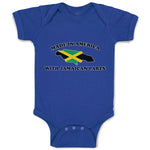 Baby Clothes Made in America with Jamaican Parts An National Flag of Usa Cotton