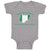 Baby Clothes Made in America with Nigerian Parts Baby Bodysuits Cotton