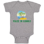 Made in Hawaii with Tropical Beach Background