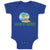 Baby Clothes Made in Hawaii with Tropical Beach Background Baby Bodysuits Cotton