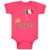 Baby Clothes Italian Princess with National Flag and Prince Crown Baby Bodysuits