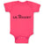 Baby Clothes Lil Nugget with Crown Baby Bodysuits Boy & Girl Cotton