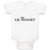 Baby Clothes Lil Nugget with Crown Baby Bodysuits Boy & Girl Cotton