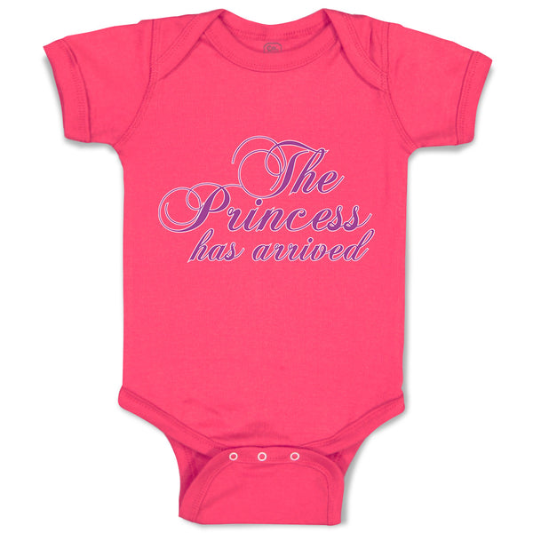 Baby Clothes The Princess Has Arrived Baby Bodysuits Boy & Girl Cotton