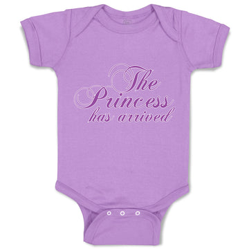 Baby Clothes The Princess Has Arrived Baby Bodysuits Boy & Girl Cotton