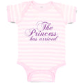 Baby Clothes The Princess Has Arrived Baby Bodysuits Boy & Girl Cotton