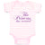 Baby Clothes The Princess Has Arrived Baby Bodysuits Boy & Girl Cotton