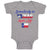 Baby Clothes Somebody in Texas Loves Me Baby Bodysuits Boy & Girl Cotton