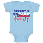 Baby Clothes Somebody in Texas Loves Me Baby Bodysuits Boy & Girl Cotton