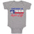 Baby Clothes Somebody in Texas Loves Me Baby Bodysuits Boy & Girl Cotton