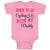 Baby Clothes Born to Go Cycling with My Daddy Dad Father's Day Baby Bodysuits
