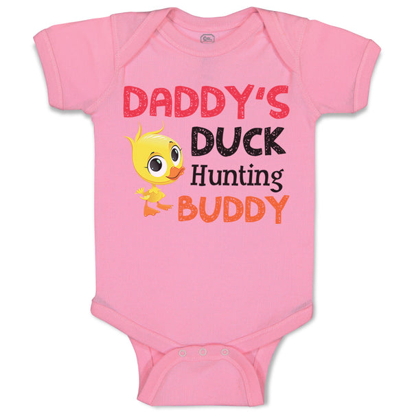 Baby Clothes Daddy's Dad Father Duck Hunting Buddy Dad Father's Day Cotton