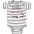 Baby Clothes Daddy's Dad Father Fishing Buddy Coming Soon Baby Bodysuits Cotton