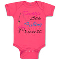 Baby Clothes Daddy's Dad Father Little Fishing Princess Dad Father's Day Cotton
