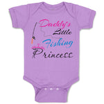 Baby Clothes Daddy's Dad Father Little Fishing Princess Dad Father's Day Cotton