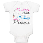 Baby Clothes Daddy's Dad Father Little Fishing Princess Dad Father's Day Cotton