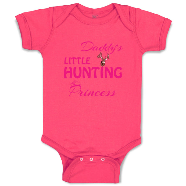 Baby Clothes Daddy S Little Hunting Princess 1 Hobbies Hunting Baby Bodysuits