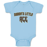 Baby Clothes Daddy's Dad Father Little Ace Disc Golf Dad Father's Day Cotton