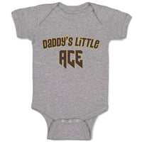 Baby Clothes Daddy's Dad Father Little Ace Disc Golf Dad Father's Day Cotton