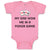 Baby Clothes My Dad Won Me in A Poker Game Dad Father's Day Baby Bodysuits