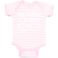 Baby Clothes My Daddy Is A Nerd! Geek Dad Father's Day Baby Bodysuits Cotton