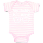 Baby Clothes My Daddy Is A Nerd! Geek Dad Father's Day Baby Bodysuits Cotton