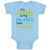 Baby Clothes Daddy Is World's Best Physical Therapist Dad Father's Day Cotton