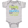 Baby Clothes Daddy Is World's Best Physical Therapist Dad Father's Day Cotton