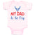 Baby Clothes My Daddy Is So Fly Air Force Dad Father's Day Baby Bodysuits Cotton