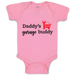 Baby Clothes Daddy's Garage Buddy Mechanic Dad Father's Day Baby Bodysuits