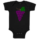 Baby Clothes Purple Grapes Baby Bodysuits Boy & Girl Newborn Clothes Cotton