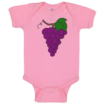 Baby Clothes Purple Grapes Baby Bodysuits Boy & Girl Newborn Clothes Cotton