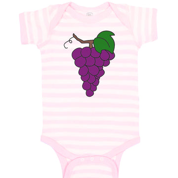 Baby Clothes Purple Grapes Baby Bodysuits Boy & Girl Newborn Clothes Cotton