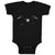 Baby Clothes Nerdy Black Glasses Funny Humor Baby Bodysuits Boy & Girl Cotton