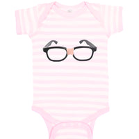Nerdy Black Glasses Funny Humor