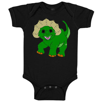 Baby Clothes Smiling Red Dinosaur Baby Bodysuits Boy & Girl Cotton