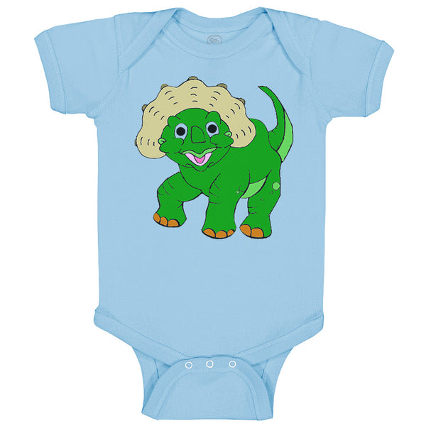 Baby Clothes Smiling Red Dinosaur Baby Bodysuits Boy & Girl Cotton