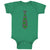 Baby Clothes Tie with 4 Green Shamrocks St Patrick's Baby Bodysuits Cotton