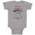 Baby Clothes Liberty Bell with Red Text Philly Philadelphia Baby Bodysuits