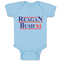 Baby Clothes Reagan Bush' 84 President Political Leaders Committee Cotton