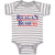 Baby Clothes Reagan Bush' 84 President Political Leaders Committee Cotton