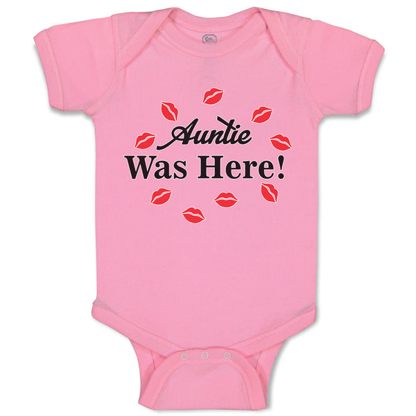 Auntie Was Here! with Lipstick Marks