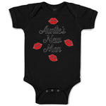 Baby Clothes Aunties New Man with Red Lips Mark Baby Bodysuits Boy & Girl Cotton