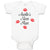 Baby Clothes Aunties New Man with Red Lips Mark Baby Bodysuits Boy & Girl Cotton