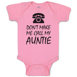 Don'T Make Me Call My Auntie with Silhouette Vintage Telephone