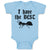 Baby Clothes I Have The Best with Silhouette Ant Insect Baby Bodysuits Cotton