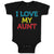 Baby Clothes I Love My Aunt Baby Bodysuits Boy & Girl Newborn Clothes Cotton