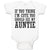 Baby Clothes If You Think I'M Cute You Should See My Auntie Baby Bodysuits
