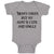 Baby Clothes Mom's Taken but My Aunt Is Cute and Single Baby Bodysuits Cotton